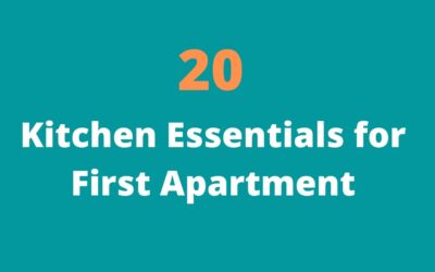 20 Kitchen Essentials for First Apartment | Neutral Review