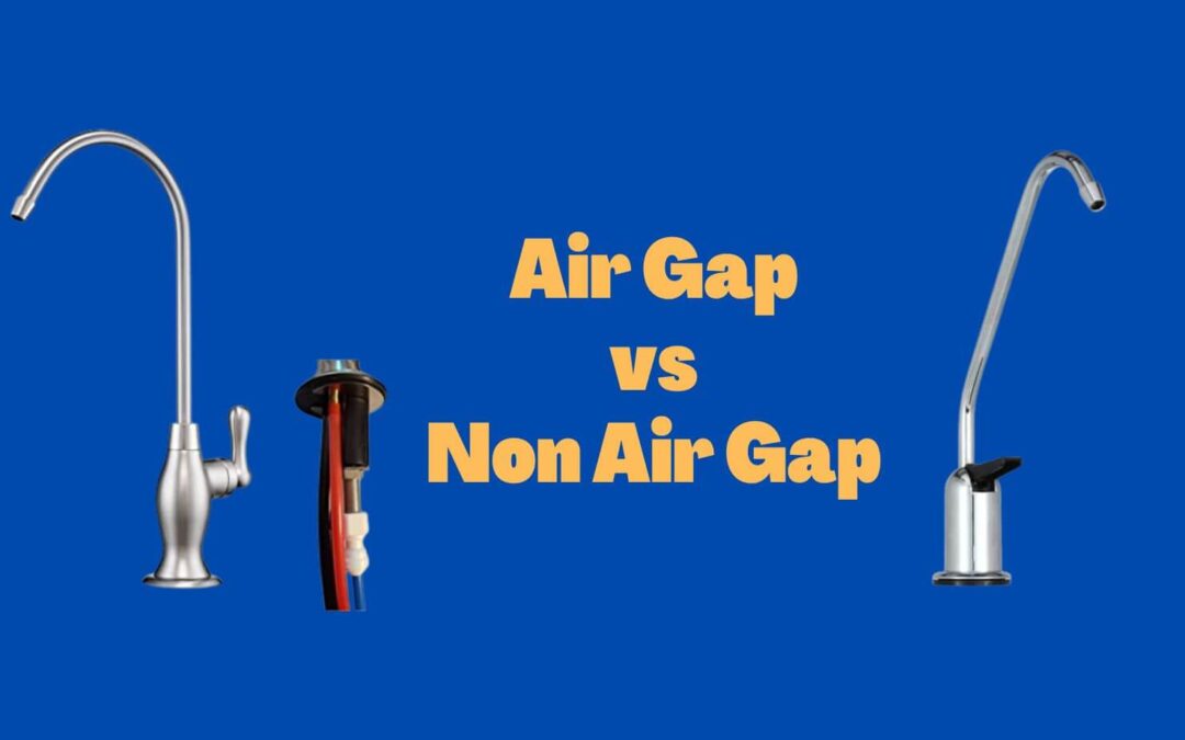 Air Gap and Non-Air Gap Faucet for Reverse Osmosis