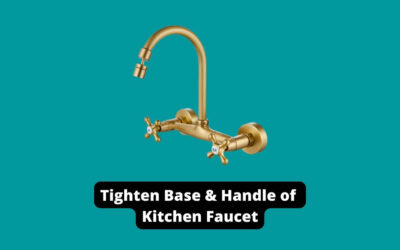 How to Fix A Loose Kitchen Faucet | Tighten Base & Handle