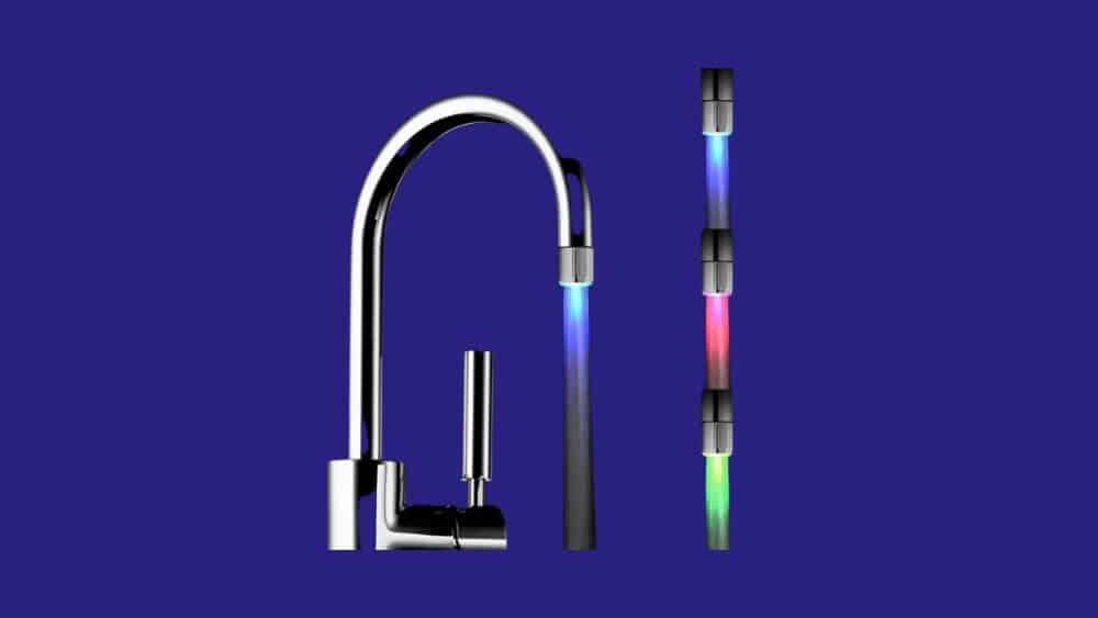 Touchless Kitchen Faucet with LED Light