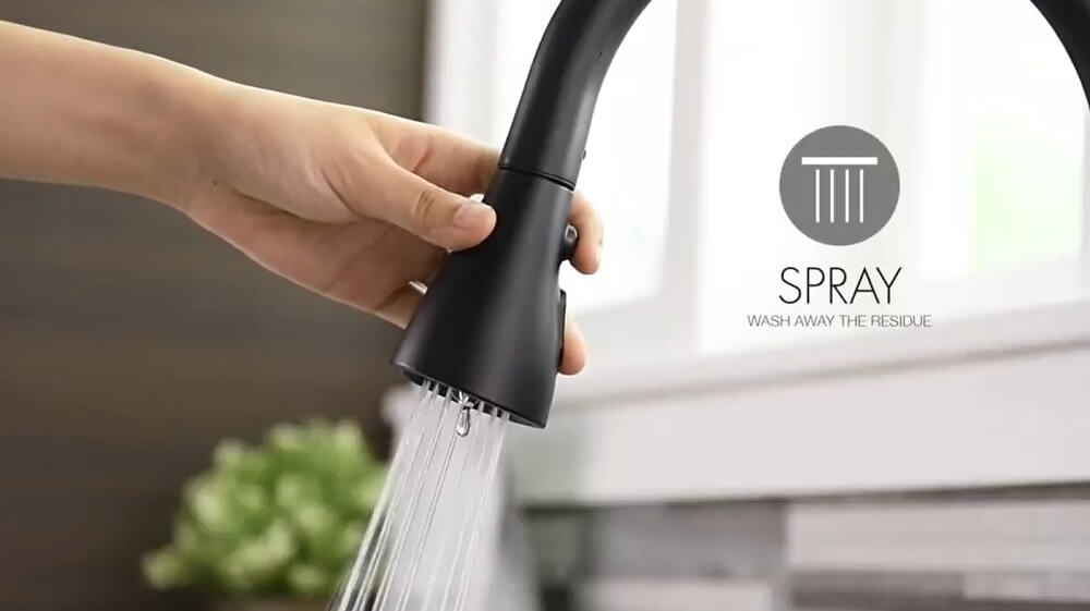 Powerful Spray Appaso Kitchen Faucet
