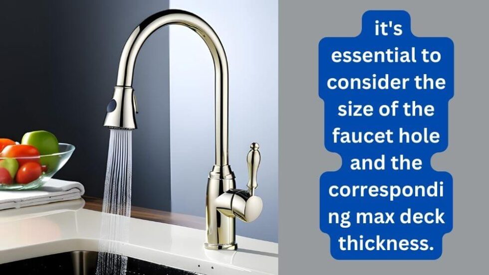 What is the Standard Kitchen Faucet Hole size? Know Before Buy