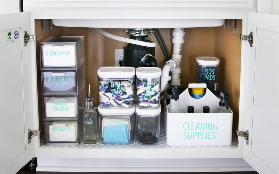 How to Organize Cleaning Supplies under Kitchen Sink: Tips