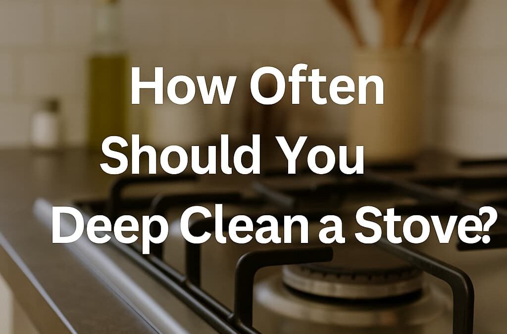 How Often Should You Deep Clean a Stove?