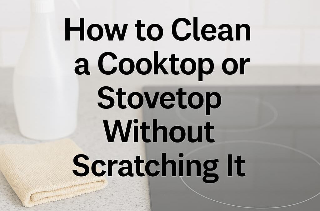 How to Clean a Cooktop or Stovetop Without Scratching It