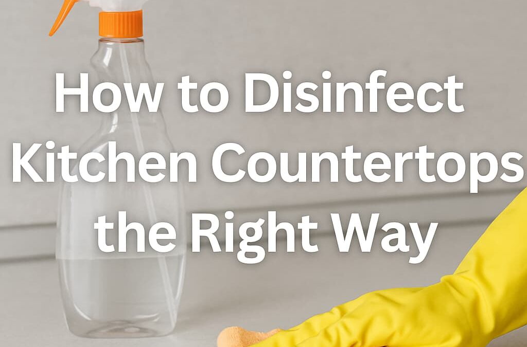 How to Disinfect Kitchen Countertops the Right Way