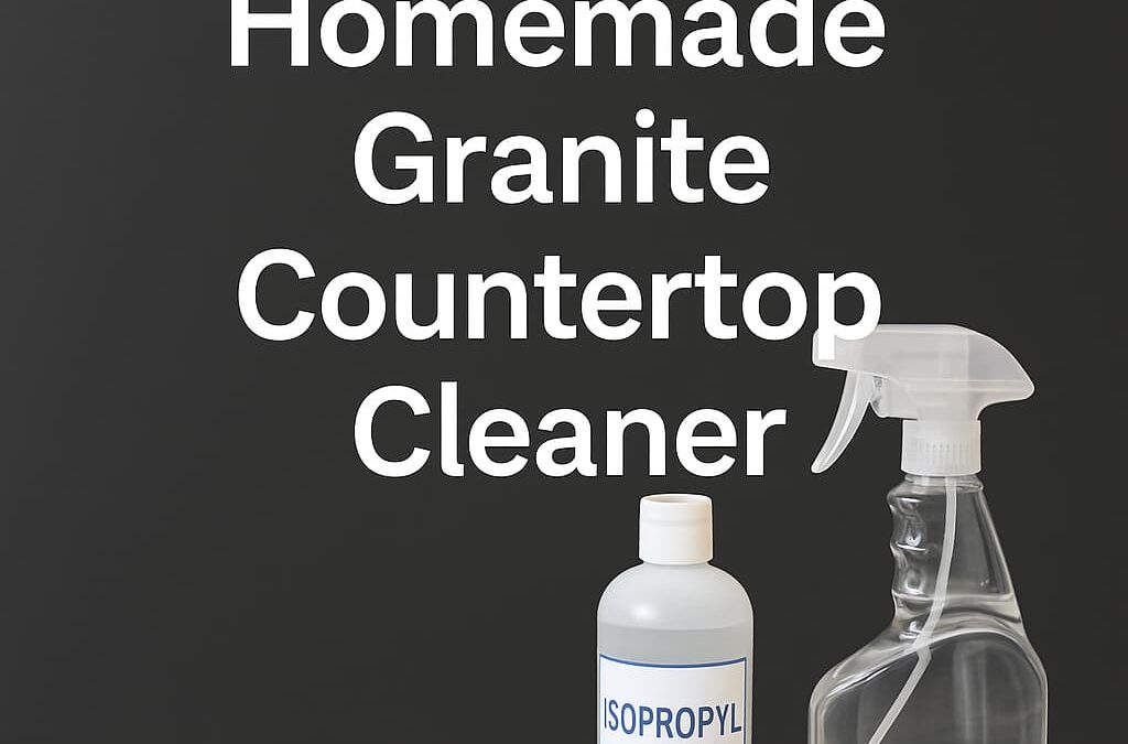 How to Make Homemade Granite Countertop Cleaner