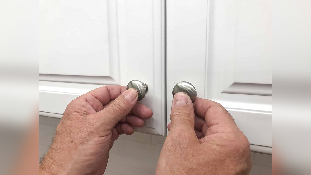 How to Install Knobs on Kitchen Cabinets