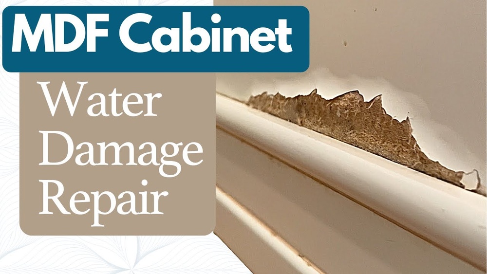 How to Repair Water Damaged Kitchen Cabinets