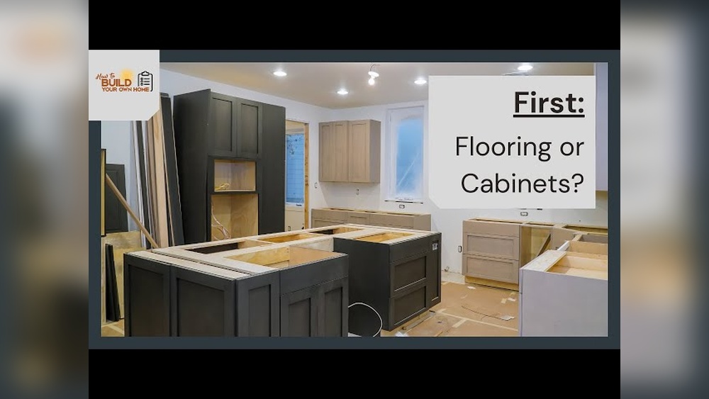 When Remodeling a Kitchen What Comes First Floors Or Cabinets