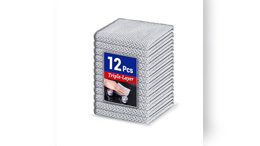 12 PCS 3-Layer Steel Wire Dishcloths Review: Durable & Odor-Free