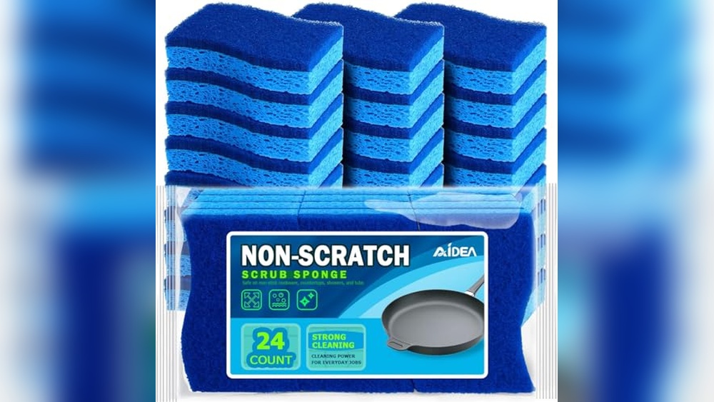 AIDEA Non Scratch Scrub Sponge Review: Effective & Durable 24Count