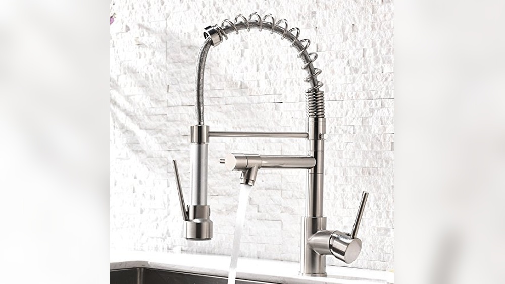 AIMADI Kitchen Sink Faucet Review: Durable Stainless Steel & Pull Down