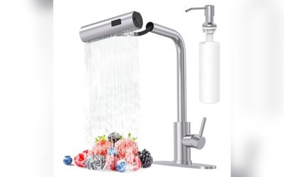 AVSIILE Brushed Nickel Kitchen Faucet Review: Features & Benefits