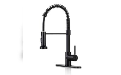 DJS Matte Black Kitchen Faucet Review: Dual Mode & Easy Install