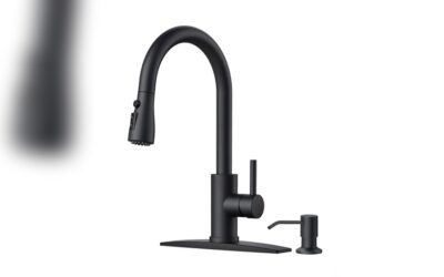 FORIOUS Black Kitchen Faucet Review: Durable & Multi-Mode Use
