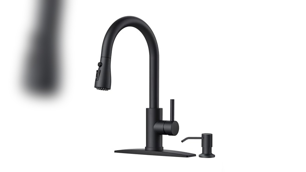 FORIOUS Black Kitchen Faucet Review: Durable & Multi-Mode Use