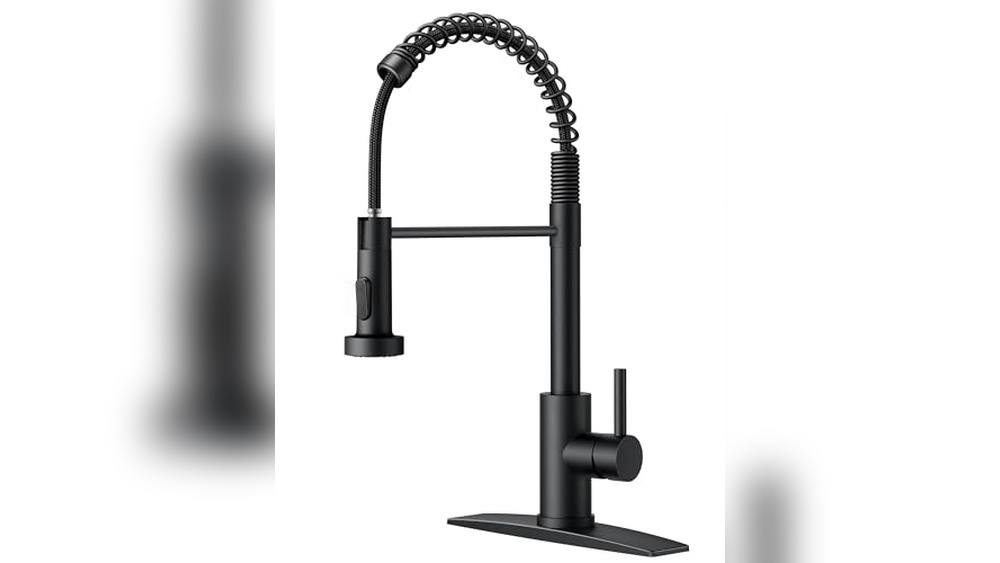 FORIOUS Black Kitchen Faucet Review: Durable & Stylish Choice