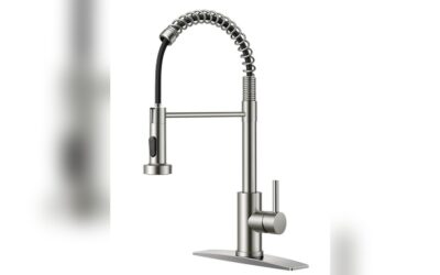 FORIOUS Brushed Nickel Kitchen Faucet Review: Reliable & Stylish