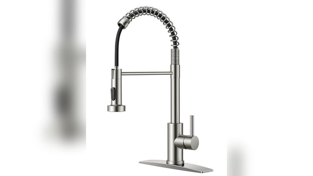 FORIOUS Brushed Nickel Kitchen Faucet Review: Reliable & Stylish