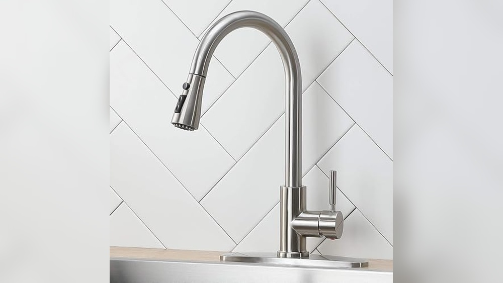 IKEBANA Kitchen Faucet Review: Reliable Brushed Nickel Pull-Out