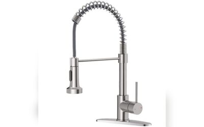 OWOFAN Kitchen Faucet Review: Durable Brushed Nickel Spray