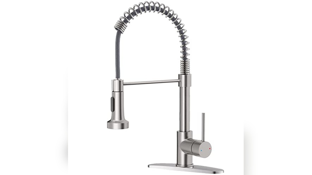 OWOFAN Kitchen Faucet Review: Durable Brushed Nickel Spray