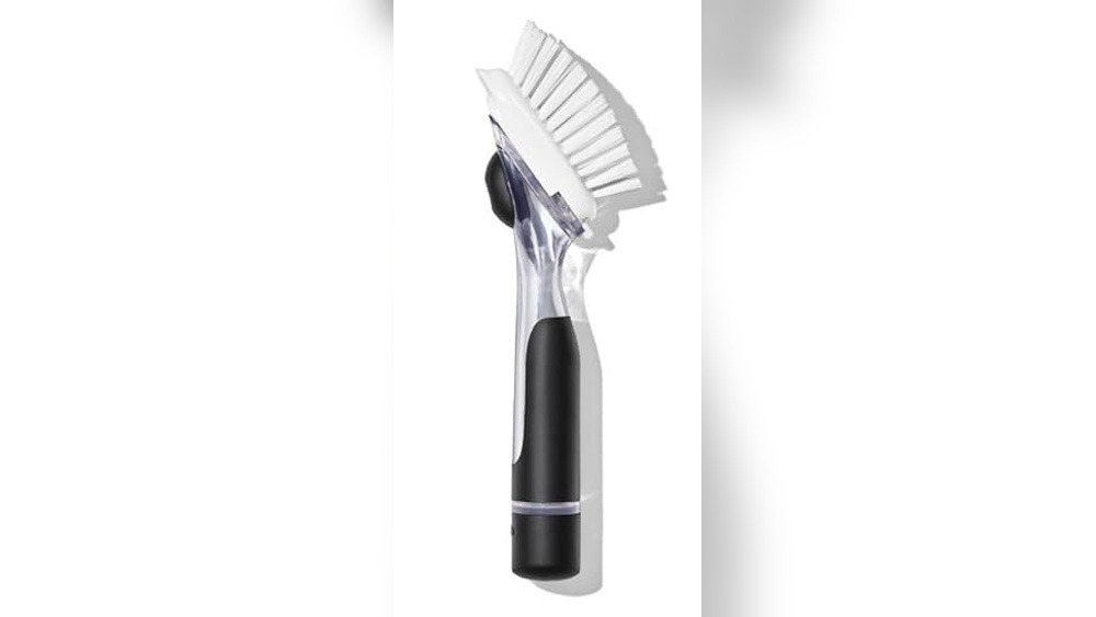 OXO Good Grips Soap Dispensing Dish Scrub Brush Review 2024