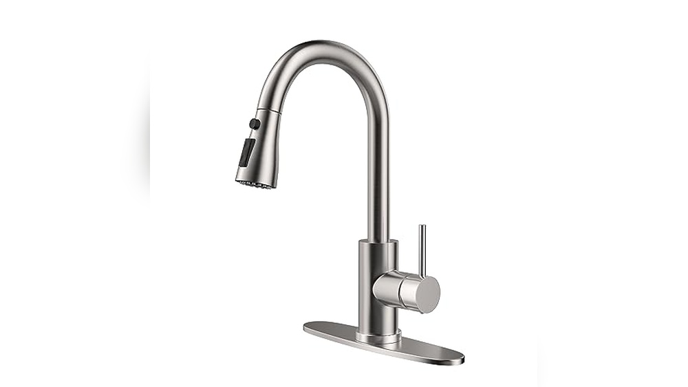 Top Kitchen Faucet with Pull-Down Spray | Brushed Nickel Review