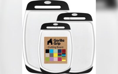 GORILLA GRIP BPA-Free Cutting Board Set Review: Durable & Safe