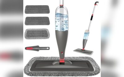 Top Spray Mop for Floor Cleaning with 3 Washable Pads Review